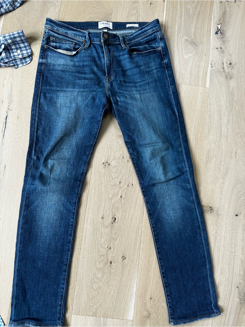 Frame Denim Men’s Indigo Skinny Jeans